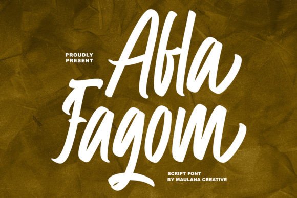 Afla Fagom: A Handwritten Font for Warm, Editorial Typography