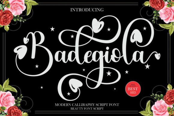 Badegiola: A Script Font That Elevates Editorial Design with Elegance
