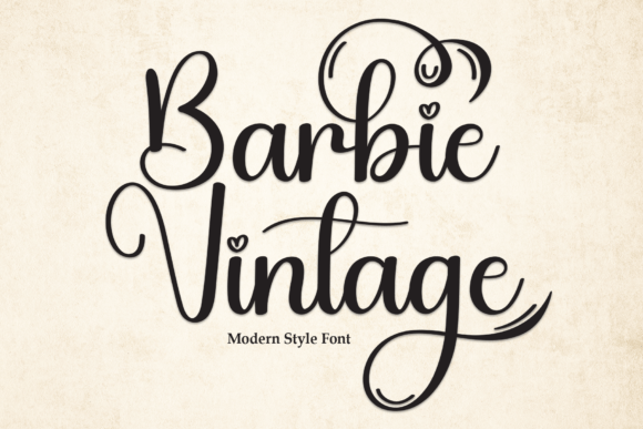 Barbie Vintage: The Handwritten Font That Elevates Campaign Visuals