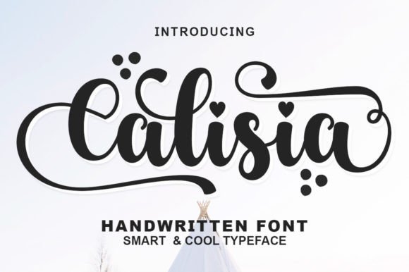 Calisia: A Stylish Handwritten Font for Modern Editorial Design