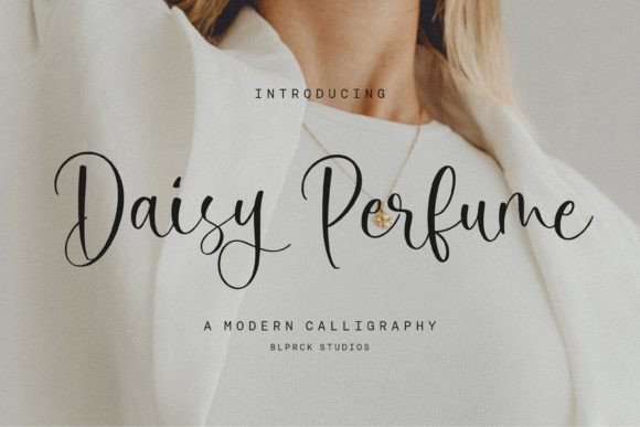Daisy Perfume: A Modern Script Font for Editorial Design and Digital Publishing