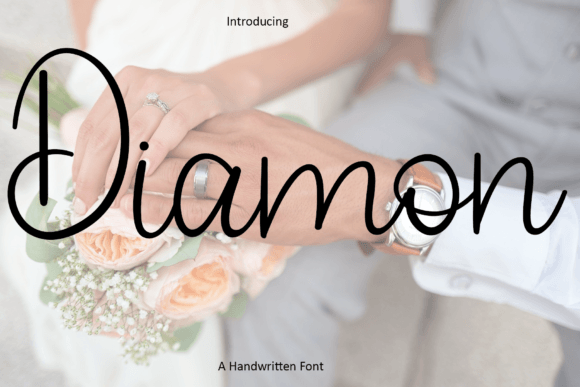 Diamon: A Stylish Handwritten Font for Crafters and Makers