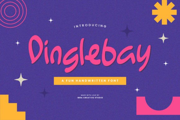 Dinglebay: A Playful Handwritten Font That Elevates Small Business Branding