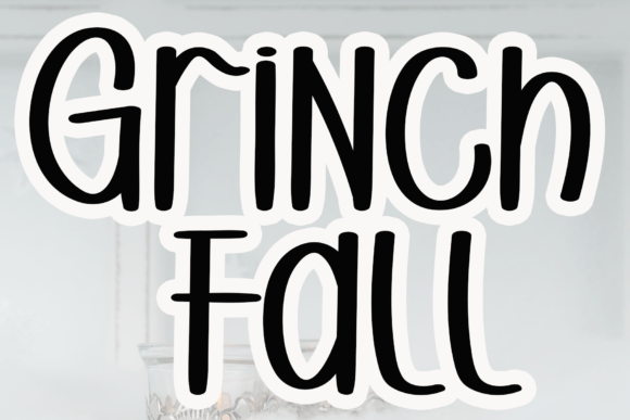 Grinch Fall: A Sweet Script Font for Joyful Branding Projects