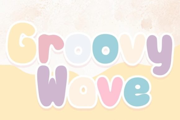 Groovy Wave Font: Adding Retro Charm to Real Brand Design Projects