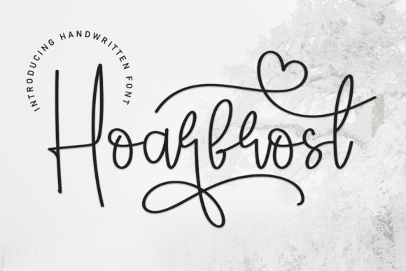 Hoarfrost Font: A Sweet Touch for Modern Web Design