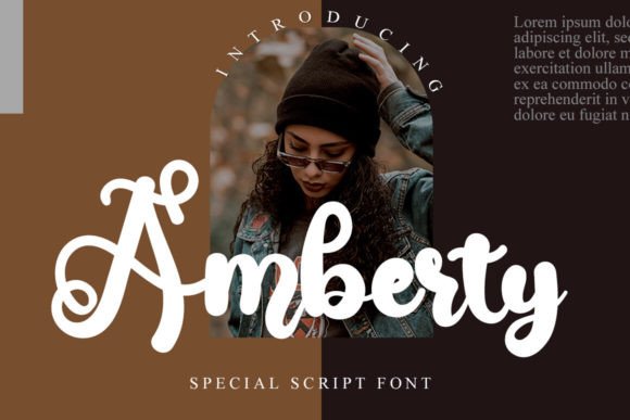 How a Script Font Like Amberty Can Elevate Your Small Business Brand