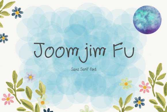Joomjim Fu: A Whimsical Handwritten Font for Playful Digital Branding