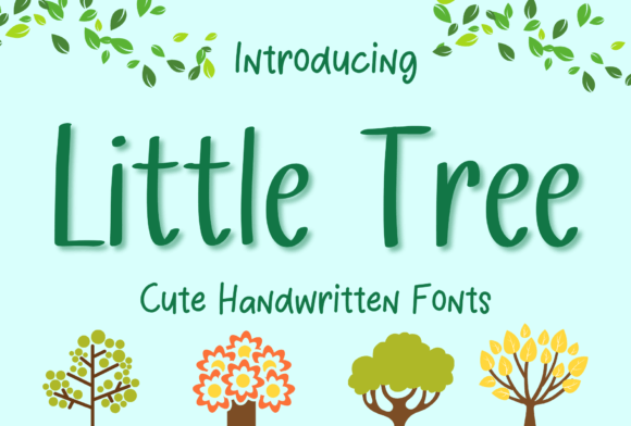 Little Tree Font: Bringing Handwritten Charm to Handmade Creations