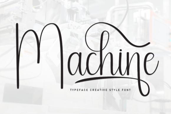 Machine: A Sweet, Expressive Script Font for Editorial Charm