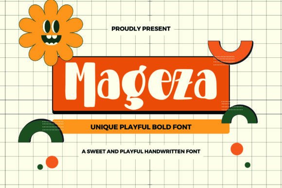 Mageza: A Playful Script Font for Bold Editorial Statements