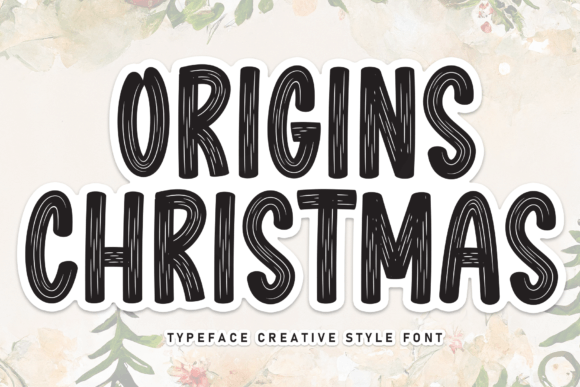 Origins Christmas: The Handwritten Font That Brings Holiday Cheer to Campaign Design