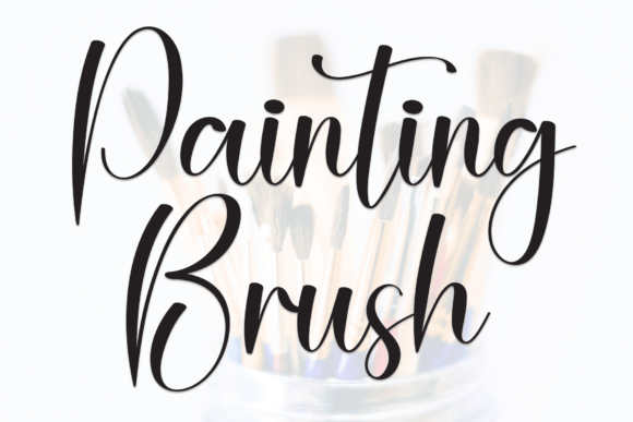 Painting Brush: A Handwritten Font for Elegant Editorial Design