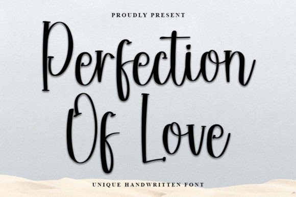 Perfection of Love: A Festive Typeface for Editorial Design and Digital Publishing