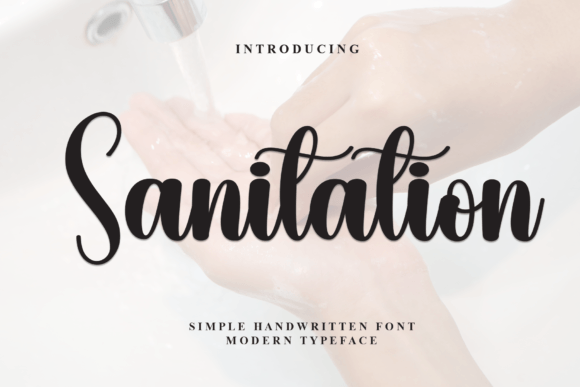 Sanitation: A Script Font That Elevves Web Typography