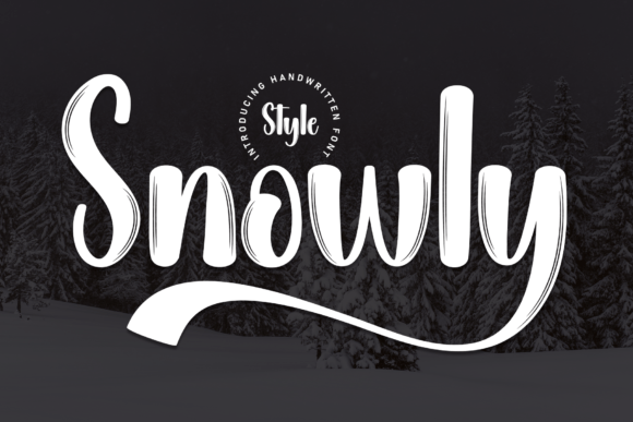 Snowly: A Magical Script Font for Elegant Web Design