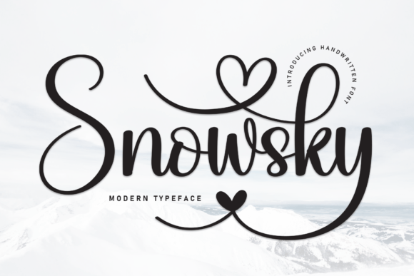 Snowsky: A Handwritten Font That Elevates Modern Web Typography