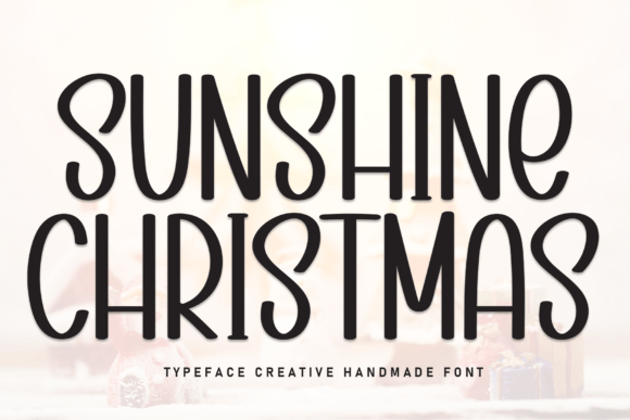 Sunshine Christmas Font: Brighten Your Brand with Cheerful Typography
